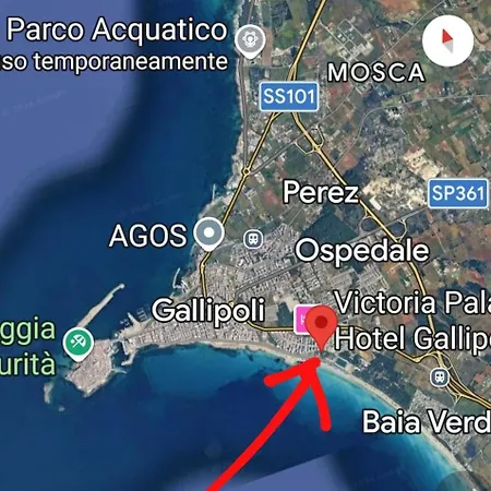 דירה 6 Posti, San Giovanni- 2 Camere,200m Dal Mare *
